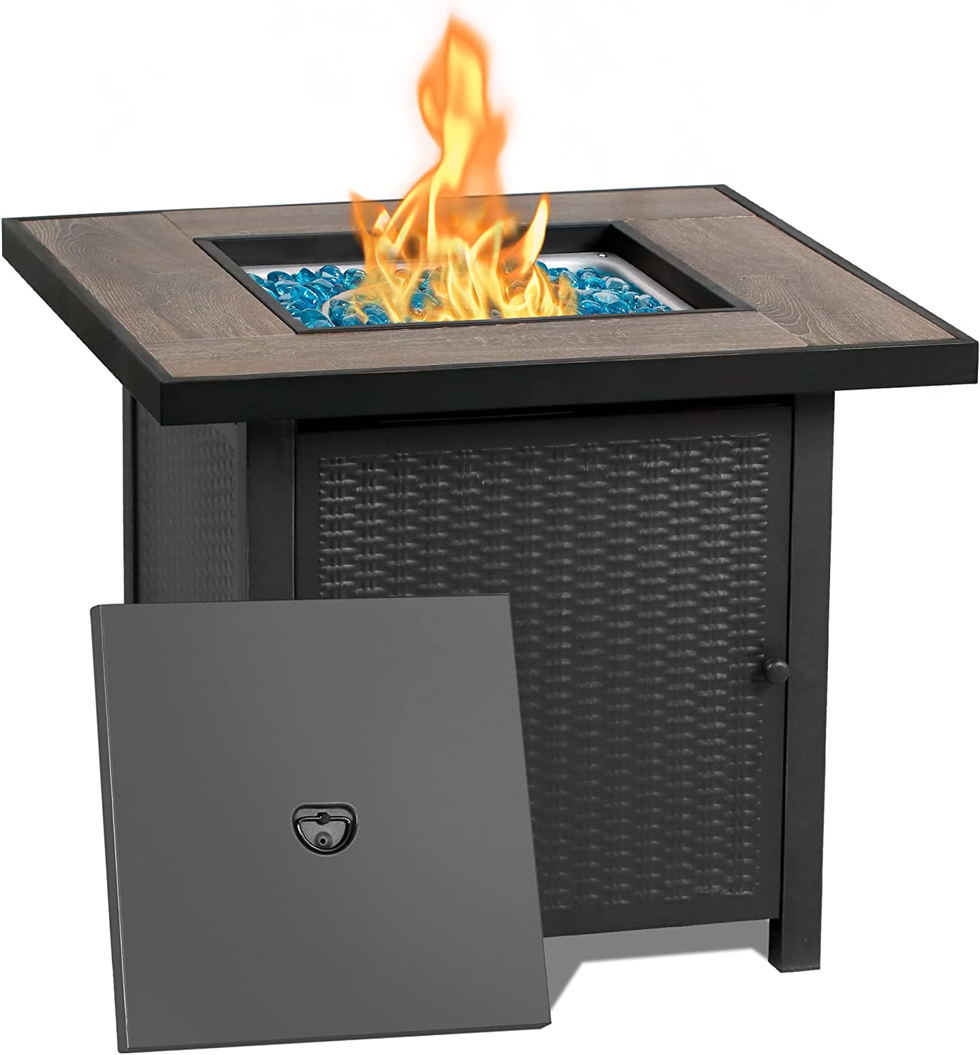  Propane Fire Pit Table, 30 Inch Gas Fire Pits Outdoors